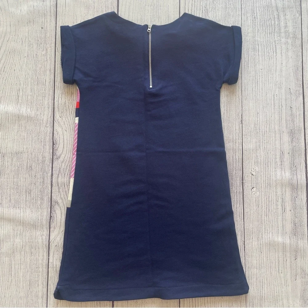 Gymboree Navy Blue Floral Dress Size 10